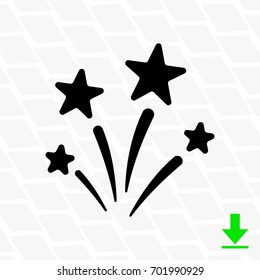 star icon stock vector illustration flat design