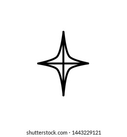 star icon, symbol, logo, illustration design