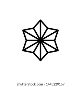 star icon, symbol, logo, illustration design
