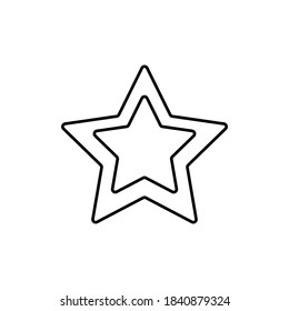 Star icon symbol simple design