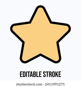 Star Icon Symbol. Star Icon Vector.
