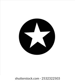 Ícone de estrela, símbolo, vetor, ilustração. eps