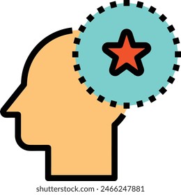 star icon symbol vector image