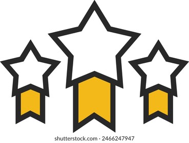 símbolo de estrella Imagen de Vector