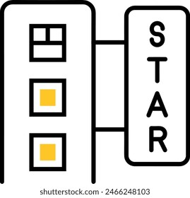 star icon symbol vector image