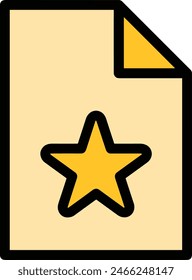 star icon symbol vector image