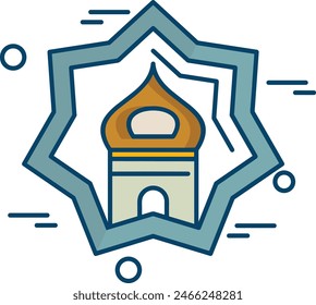 star icon symbol vector image