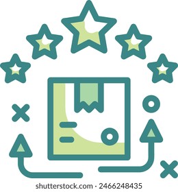 star icon symbol vector image