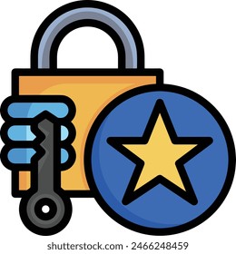 símbolo de estrella Imagen de Vector