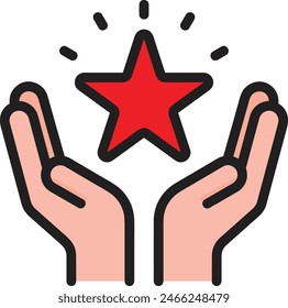 Sternsymbol Symbol Vektorgrafik Bild