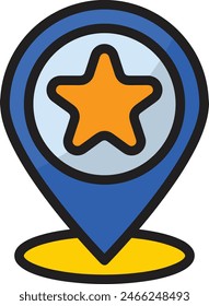 star icon symbol vector image