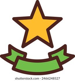 símbolo de estrella Imagen de Vector