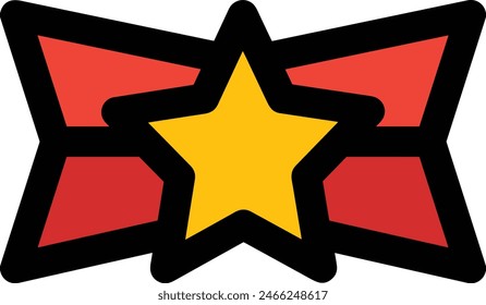 star icon symbol vector image