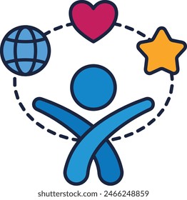 star icon symbol vector image