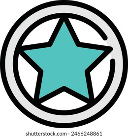 Sternsymbol Symbol Vektorgrafik Bild