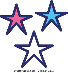 star icon symbol vector image