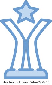 star icon symbol vector image