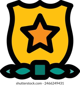 star icon symbol vector image