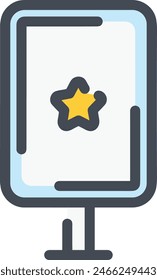 star icon symbol vector image