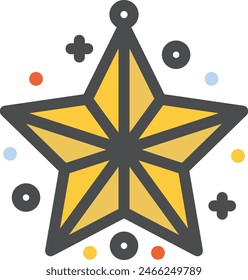 star icon symbol vector image