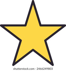 star icon symbol vector image