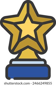star icon symbol vector image