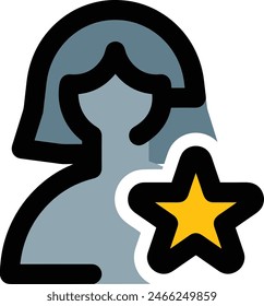 star icon symbol vector image