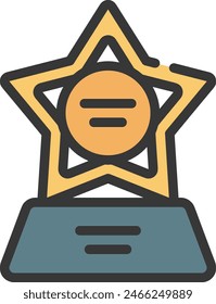 símbolo de estrella Imagen de Vector