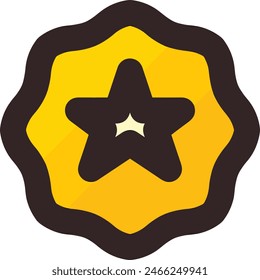 star icon symbol vector image