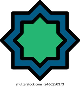 símbolo de estrella Imagen de Vector