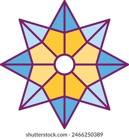 star icon symbol vector image