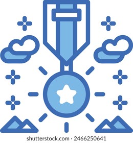 star icon symbol vector image