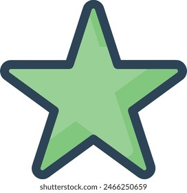 star icon symbol vector image