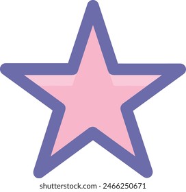 símbolo de estrella Imagen de Vector
