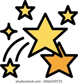 símbolo de estrella Imagen de Vector