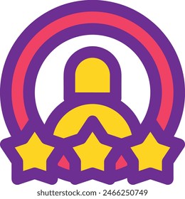 star icon symbol vector image