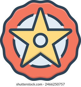 star icon symbol vector image