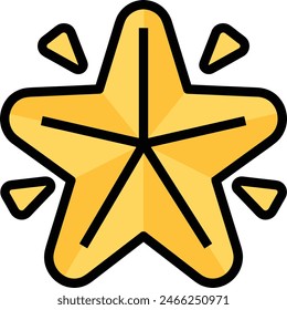 star icon symbol vector image