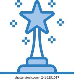 star icon symbol vector image