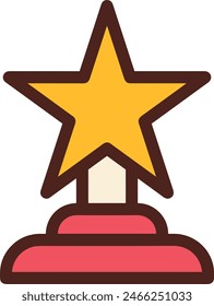 star icon symbol vector image