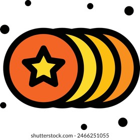 star icon symbol vector image