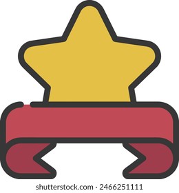 star icon symbol vector image