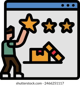 star icon symbol vector image
