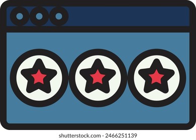 star icon symbol vector image