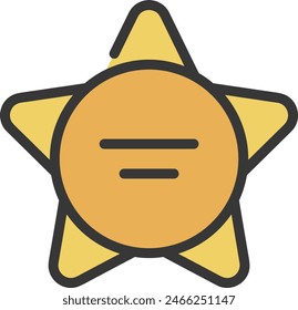 símbolo de estrella Imagen de Vector