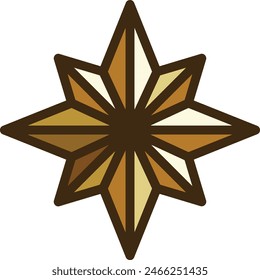 símbolo de estrella Imagen de Vector