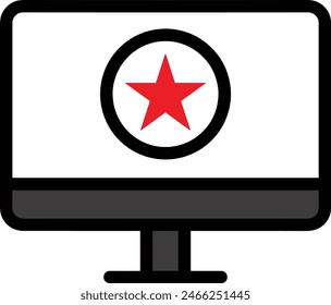 star icon symbol vector image