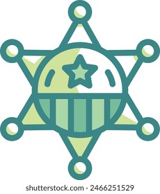 símbolo de estrella Imagen de Vector