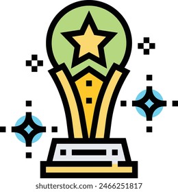 star icon symbol vector image