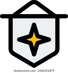 star icon symbol vector image